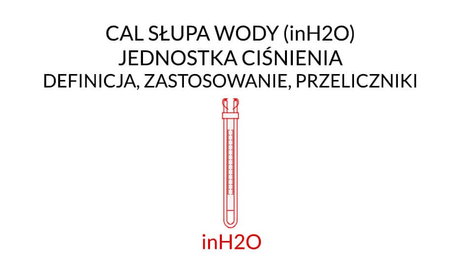 Cal słupa wody (inH2O) - Jednostka Ciśnienia - Definicja, Zastosowanie, Przeliczniki