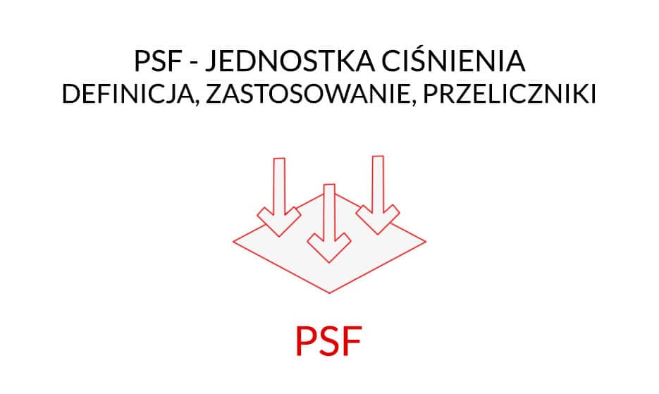 PSF - Jednostka Ciśnienia - Definicja, Zastosowanie, Przeliczniki