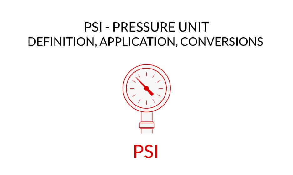 PSI - Pressure Unit - Definition, Application, Conversions