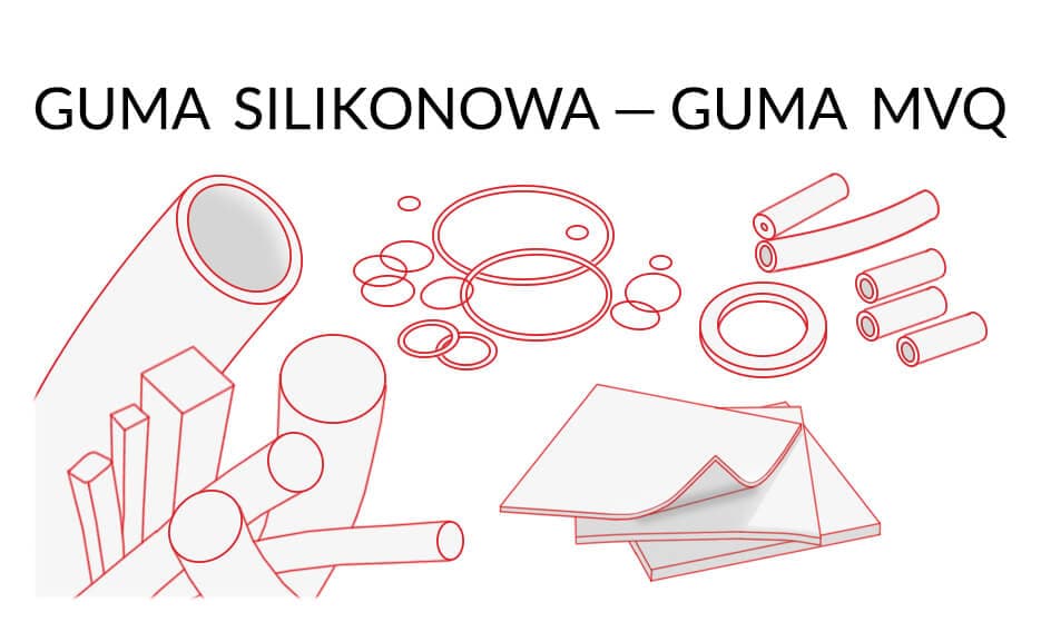 Guma silikonowa - Guma MVQ