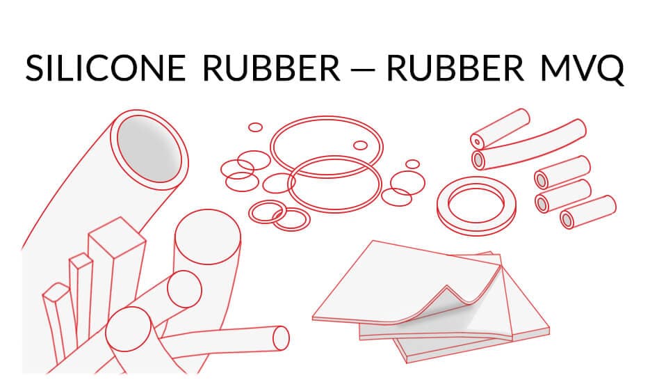 Silicone rubber - MVQ rubber - definition, types, properties ...