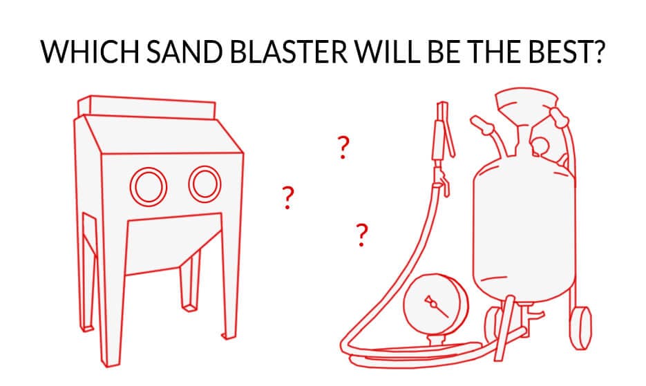 Sandblaster – how to choose a sandblaster?
