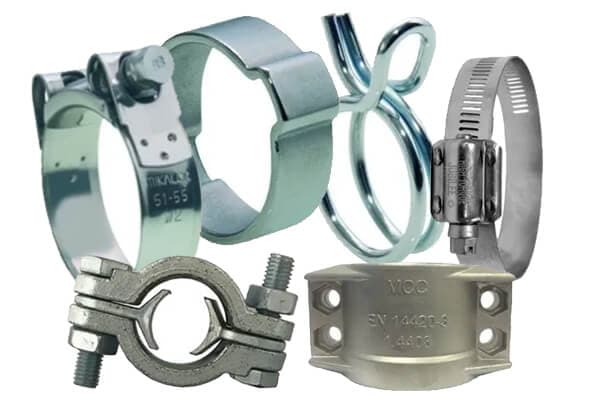 Hose clamps Hose clips