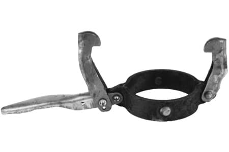 PERROT C2 FEMALE LEVER BLACK STEEL INPART24