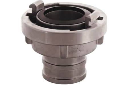 STORZ COUPLING WITH SHORT HOSE TAIL FOR WOVEN HOSES PN 16 FORGED ALUMINIUM INPART24
