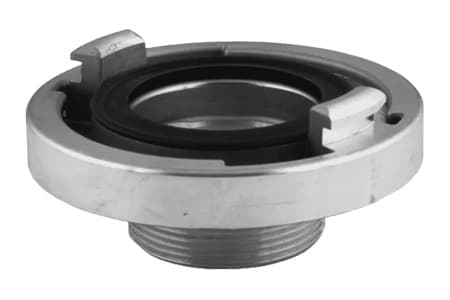 STORZ COUPLING WITH MALE THREAD PN 16 FORGED ALUMINIUM INPART24