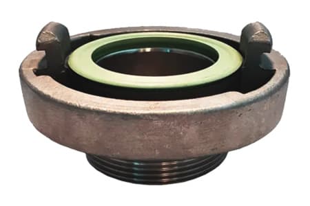 STORZ COUPLING WITH MALE THREAD STAINLESS STEEL PN 16 INPART24