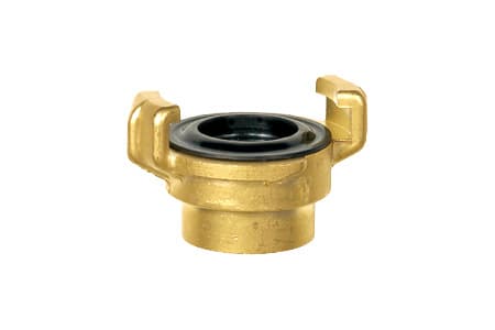 GEKA FEMALE THREAD COUPLING BRASS INPART24 