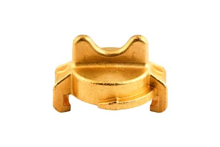 GEKA PLUS END CAP BRASS INPART24