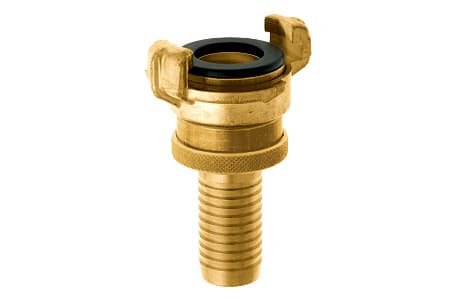GEKA SUCTION HOSE CONNECTOR BRASS INPART24