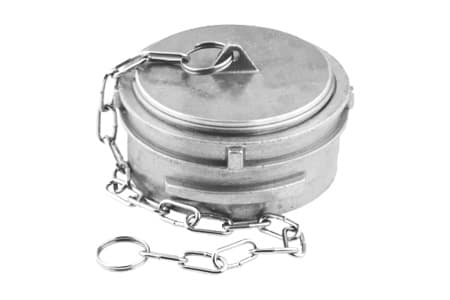 GUILLEMIN END CAP ALUMINIUM WITH LOCKING RING INPART24