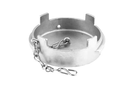 GUILLEMIN END CAP WITHOUT LOCKING RING STAINLESS STEEL 316 INPART24