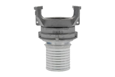 GUILLEMIN HOSE CONNECTOR ALUMINIUM WITH TAIL FOR SAFETY CLAMPS INPART24