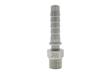 STEAM MALE COUPLING BSPT STAINLESS STEEL 316 INPART24