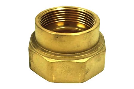 REDUCING COUPLING WITH FEMALE THREAD BSP TYPE TW BRASS INPART24