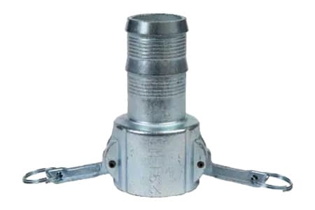 MORTAR FEMALE COUPLING MST 23.5 WITH HOSETAIL FOR CLAMPS INPART24