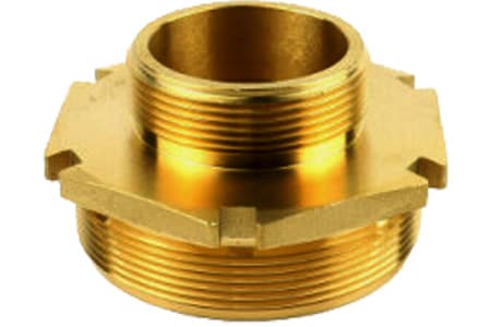 DOUBLE NIPPLE THREAD REDUCER BSP TW BRASS INPART24