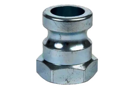 MORTAR COUPLING MALE VIG 23.5 WITH FEMALE THREAD IRON CAST INPART24