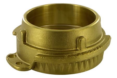 DIN TANKWAGON MALE COUPLING WITH FEMALE THREAD STYLE VK BRASS INPART24