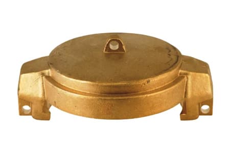 DIN TANKWAGON FEMALE DUST CAP STYLE MB BRASS MATERIAL INPART24