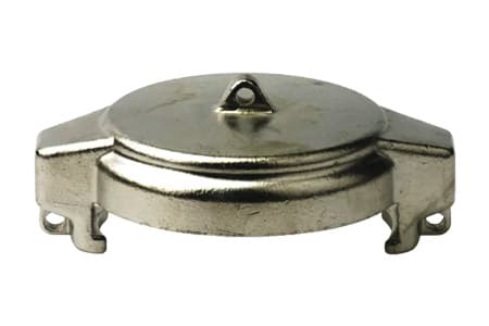 DIN TANKWAGON FEMALE DUST CAP STYLE MB STAINLESS STEEL SS316 INPART24