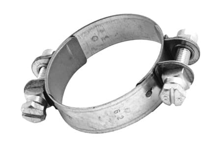 DOUBLE BOLT HOSE CLAMP 2-PIECE GBS W1 INPART24