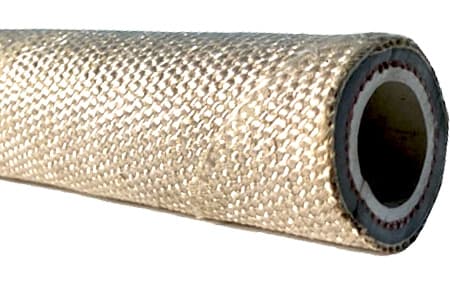 GLASS FIBRE COOLING HOSE EPDM FOR WATER HEAT RESISTANT GLASFIBERT 20 D EPDM INPART24