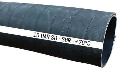 Multi-Ara SBR 10 SD rubber hose suction and discharge to slurry water INPART24 