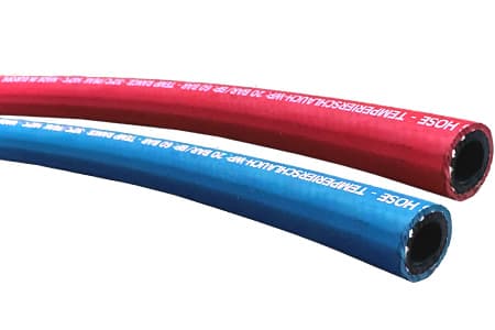 COOLING HOSE RED BLUE FOR HOT WATER COOLANT MOLD INJECTION MASTER FORM HP 140 EPDM INPART24