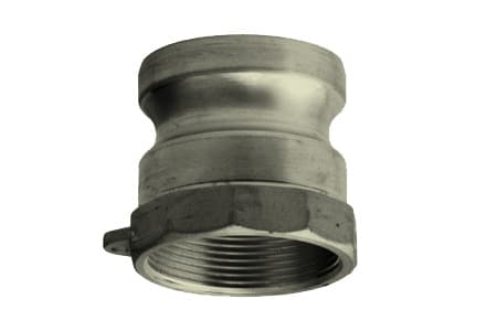 CAMLOCK TYPE A MALE PART WITH FEMALE THREAD SS 316 INPART24