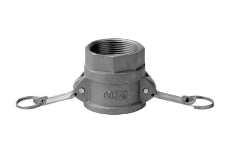 CAMLOCK TYP D ZENSKI GNIAZDO Z GWINTEM WEWNETRZNYM Z ALUMINIUM INPART24