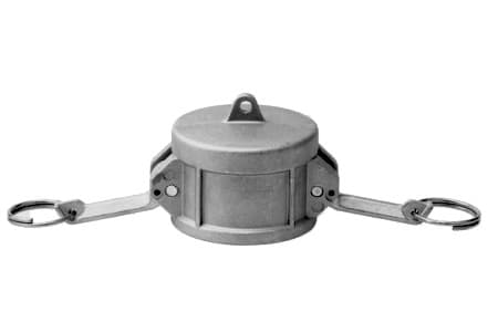 CAMLOCK TYPE DC DUST CAP FEMALE PART ALUMINIIUM INPART24