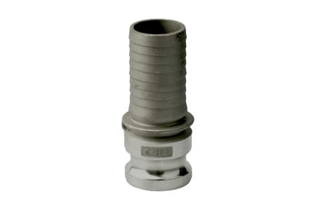 CAMLOCK TYPE E MALE PART WITH HOSE TAIL FROM ALUMINIUM INPART24