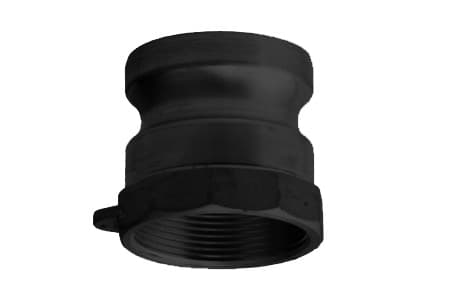 CAMLOCK TYPE A MALE PART WITH FEMALE THREADE POLIPROPYLENE PP INPART24