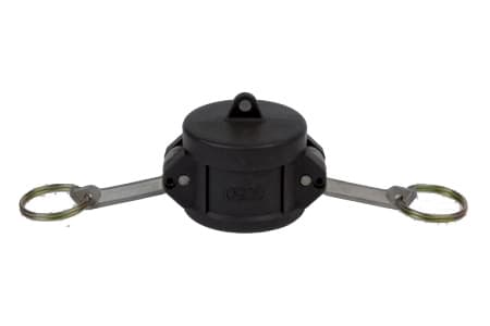 CAMLOCK TYPE DC DUST CAP FEMALE PART POLYPROPYLENE INPART24
