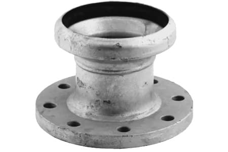 BELOK BAUER B73 COUPLING FEMALE PART ENDED BY FIXED FLANGE PN10 INPART24